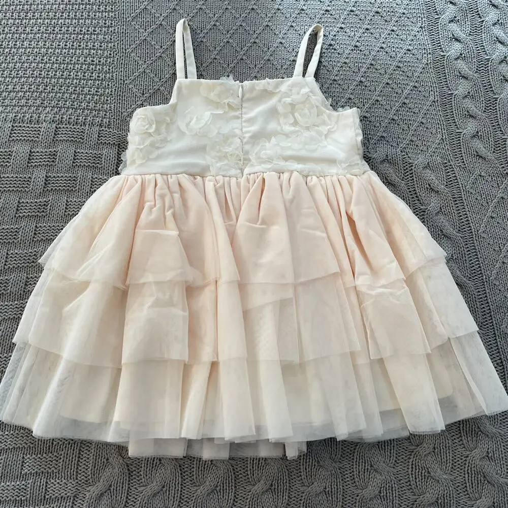 SHEIN Tulle Twirl Party Dress ~ 12/18M